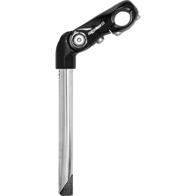 Tige de tige ergotec kobra en acier inoxydable réglable 22,2 300x110 25,4 mm argent