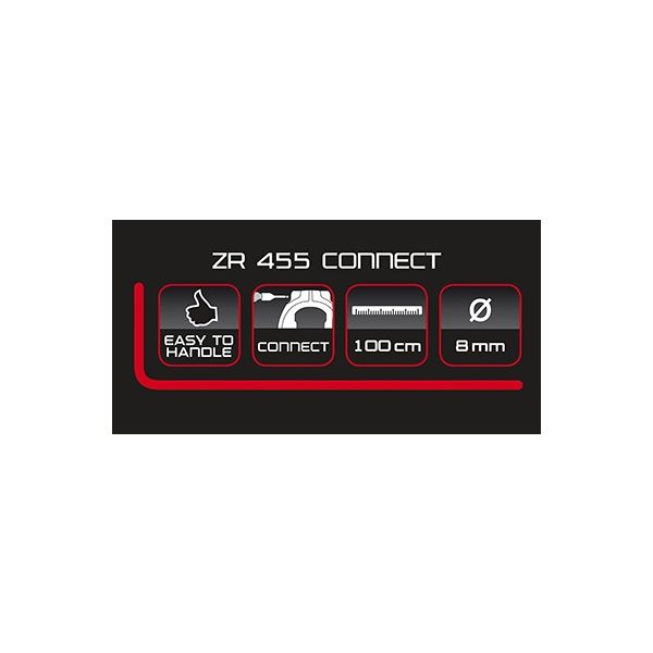 Trelock Zr 455 100 8 BICYLY LOCK BLACK