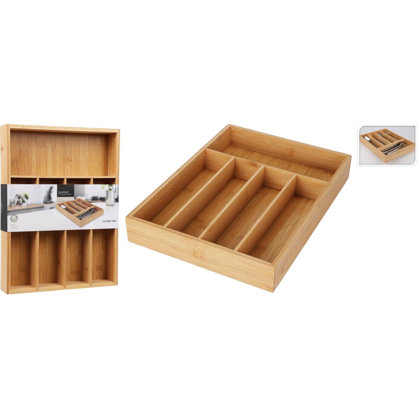 Excellent range-couverts pour articles ménagers 35x26cm