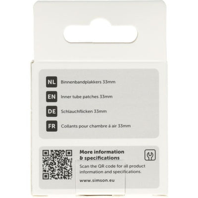 Patchs pour chambre à air Simson 33mm 8pcs