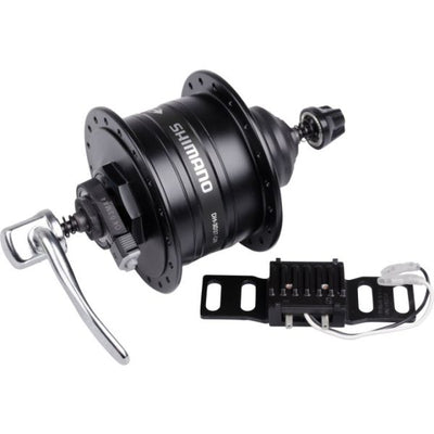 Shimano Dynamonaaf HD-3D37 3 Watt 32 Hole Center Lock Quick Panner Black