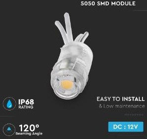 Module de fond 12v 0.24w smd5050 blanc chaud - led9040