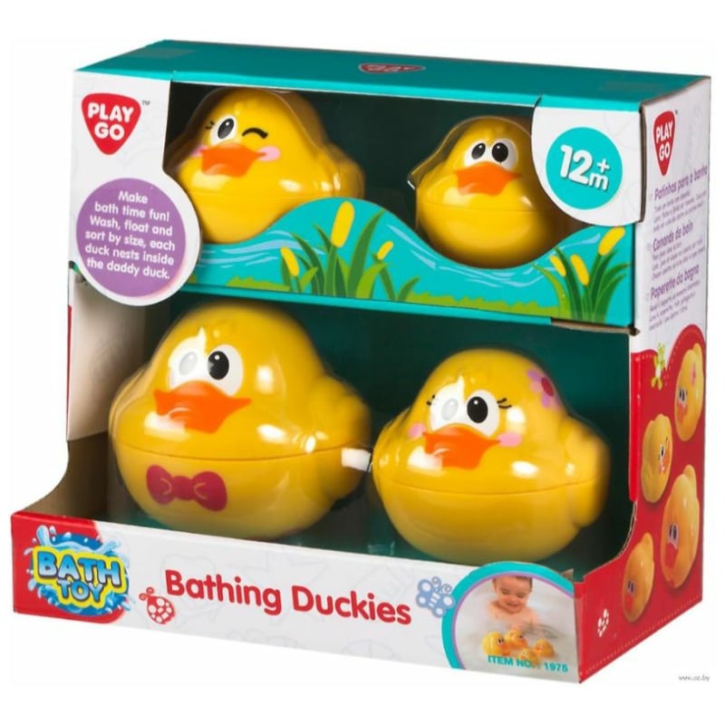 4 canards de bain qui s'adaptent également