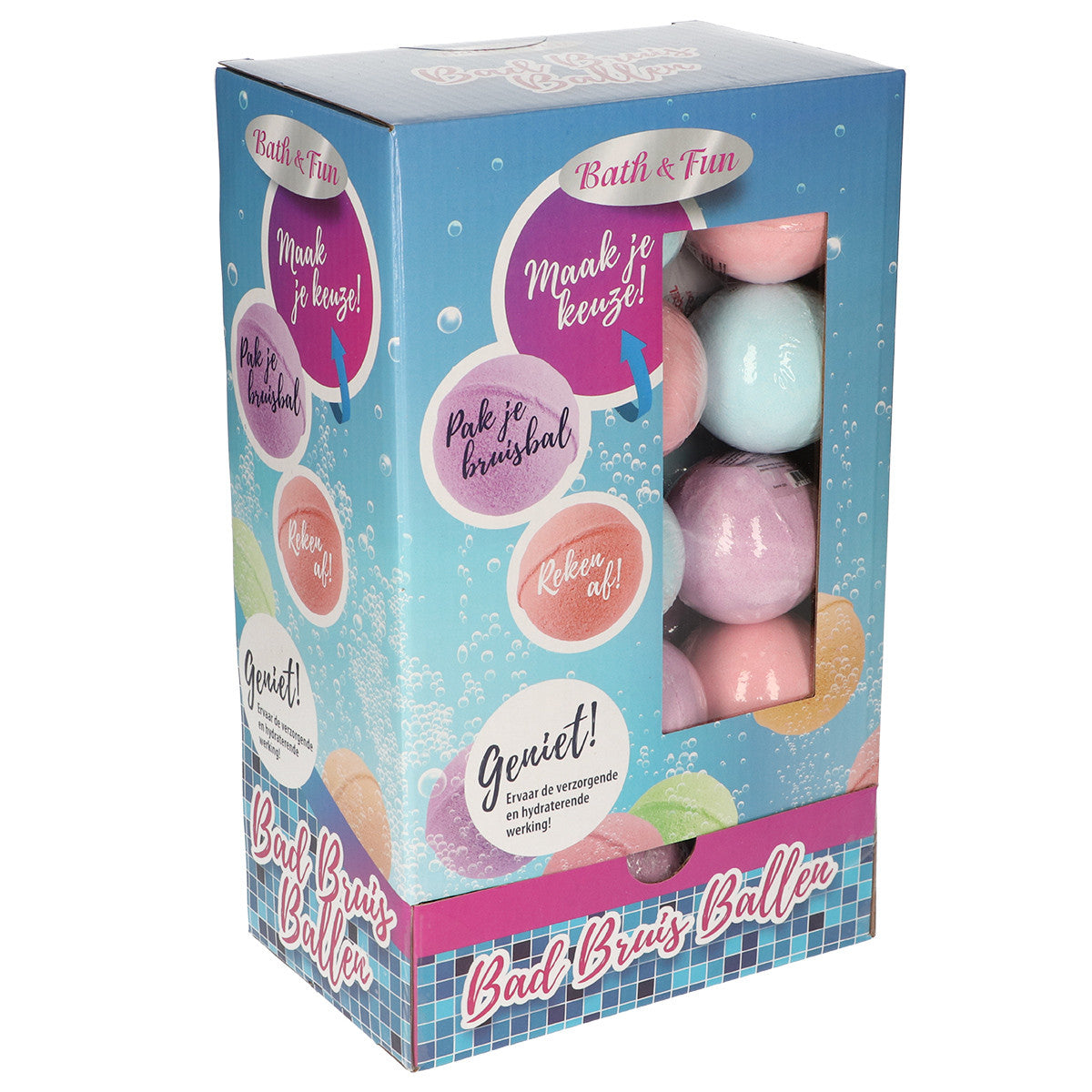 JVDL Bath Bruis Balls Tube 80gr. 30 pièces