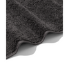 Serviette de bain gris foncé 50x100cm 2 pièces