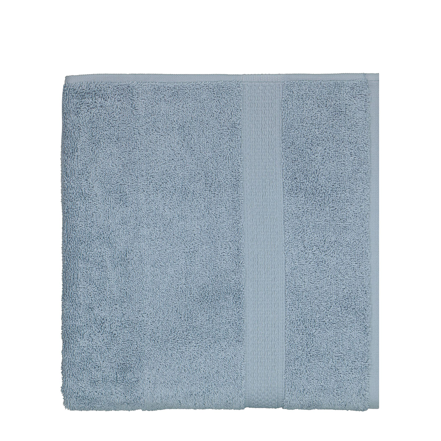 Serviette de bain bleu glacier 60x110cm 2 pièces