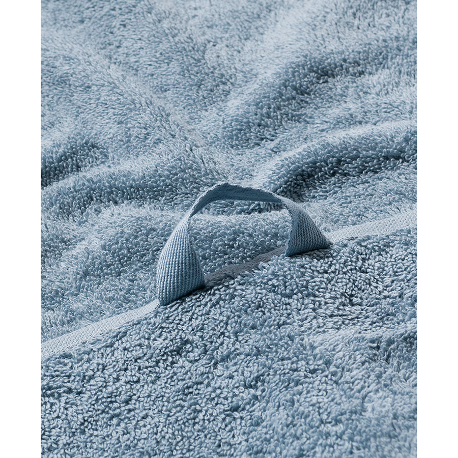 Serviette de bain bleu glacier 60x110cm 2 pièces