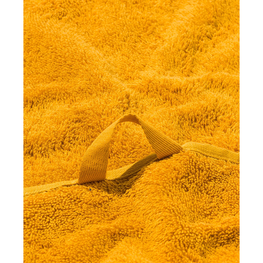 Serviette de bain ocre jaune 60x110cm 2 pièces