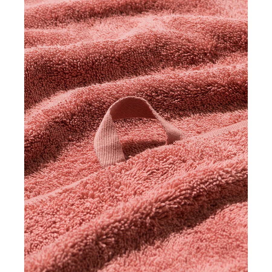 Serviette de bain rose 60x110cm 2 pièces
