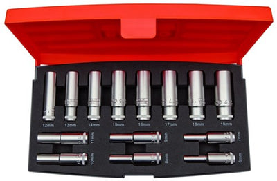Bahco 14d 3 8 jeu de douilles longues | s1214l