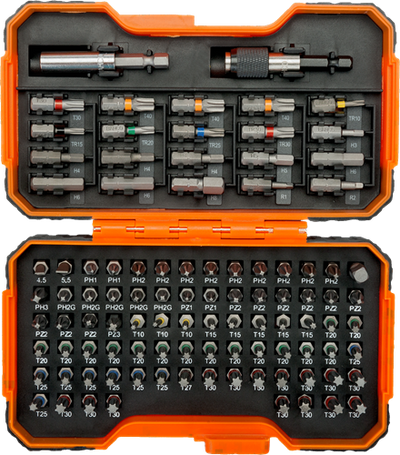 Jeu d'embouts Bahco 1 4 100 pièces
