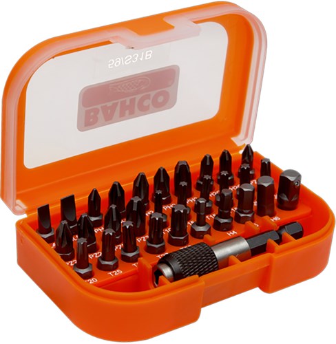 Jeu d'embouts Bahco 1 4 31 pièces