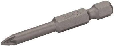 Embout Bahco 1 4 | pour vis Pozidriv | pz1 x 50 mm - 2 pièces - emballage de vente au détail - 59s 50pz1-2p