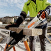Scie à main Bahco 550 mm pour matériaux moyennement grossiers