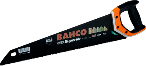 Scie à main Bahco 550 mm pour matériaux moyennement grossiers