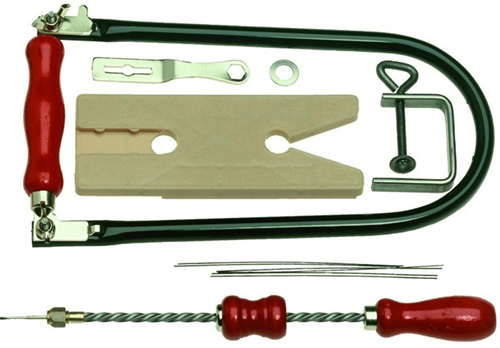 Bahco jeu de supports pour scie à chantourner 6 pièces