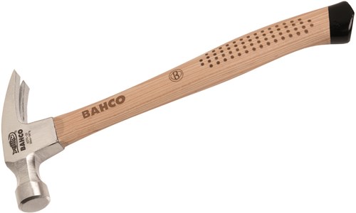 Marteau à griffes Bahco | manche en bois de caryer | griffe droite | 32mm | 570g | 20 onces - 427s-20