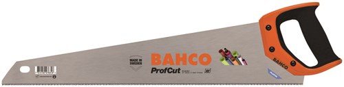 Scie à main Bahco profcut™ | pour tubes et profilés en plastique dur | dents XT | 11 12 tpi | 22 | 550 mm - pc-22-plc