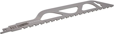 Lame de scie alternative Bahco | carbure | pour briques | leca et béton cellulaire | 2 tpi | 300mm - 3946-300-2-cb-1p