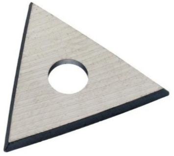 Bahco grattoir lame de rechange triangulaire