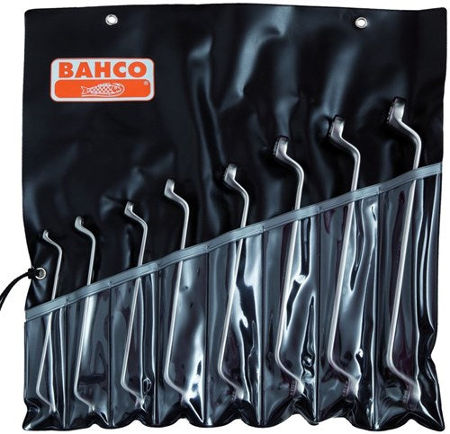 Jeu de clés polygonales Bahco 6x7 20x22 8 pièces