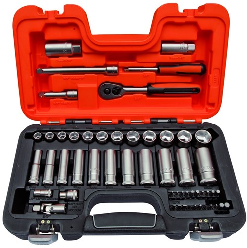 Jeu de clés à douille Bahco s330l 1 4 –3 8 métrique 10–22 mm - s330l