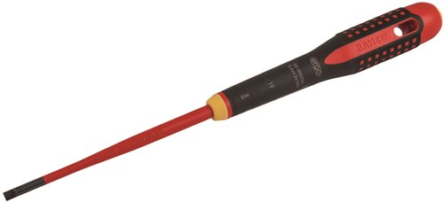 Tournevis Bahco ergo™ | isolé | vde | manche à trois composants | feuille étroite | fente | 0,6 mm x 3,5 mm x 100 mm - be-8230sl