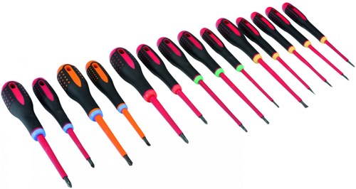 Jeu de tournevis Bahco xl | 14 pièces - be-9876s