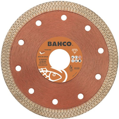 Meule Bahco | diamant | pour céramique et carrelage | 125 x 1,2 x 22,23 mm - 3916-125-10p-ce
