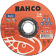 Meule Bahco | pour ébavurage | pour l'aluminium | 125 x 1,6 x 22,23 mm - 3911-125-t41-al
