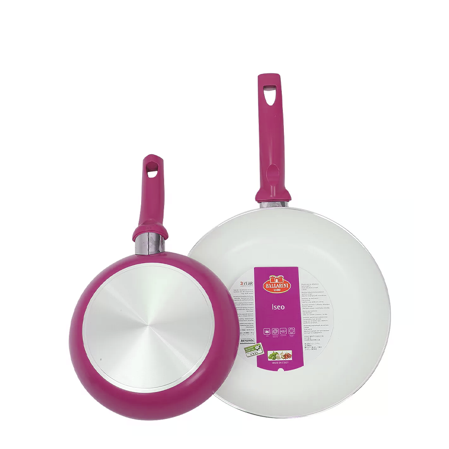 Ballarini iseo poêles en aluminium 2 pièces