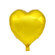 Ballon feuille coeur or 45cm