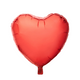Ballon aluminium coeur rouge 45cm