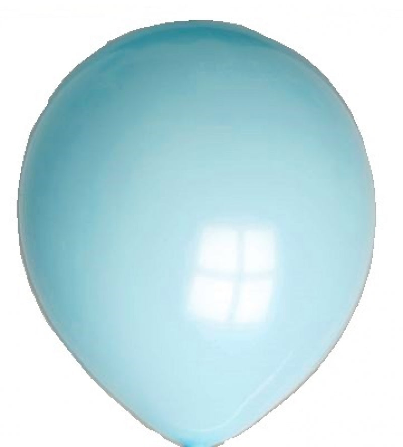 Ballons Globos bleu bébé (25 pièces en sachet)