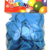 Ballons Globos bleu bébé (25 pièces en sachet)