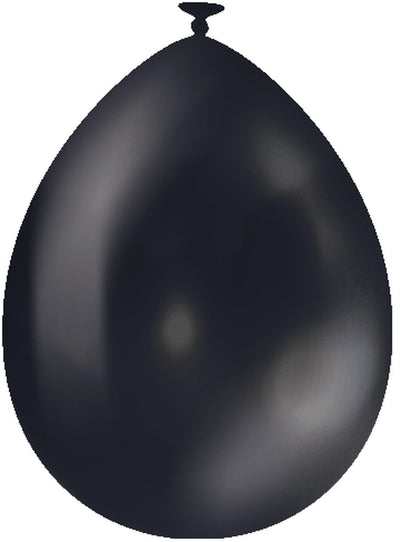 Paperdreams ballons métal 10pcs noir