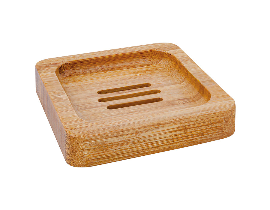 Croll Denecke Soap Tray Square en bambou