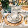 Service de table Bambum fondo bleu 12 pièces
