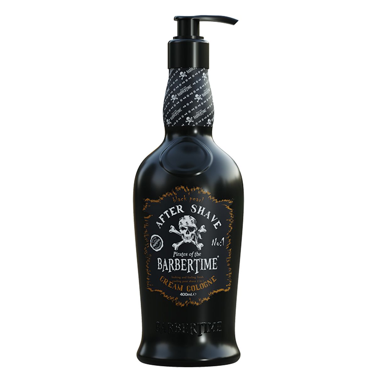 Barbertime Barbertime après rasage Crème Cologne Black Pearl No.1 400ml