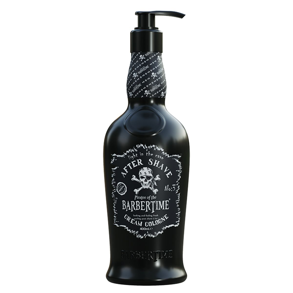 Barbertime Barbertime après rasage de Crème Cologne Lumière dans la grotte n ° 3 400 ml