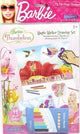 Autocollants de fenêtre Thumbelina avec couleurs et coloriage