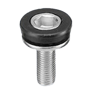 Boulon de manivelle Set M8 BAS15 par 2 pièces d'argent noir