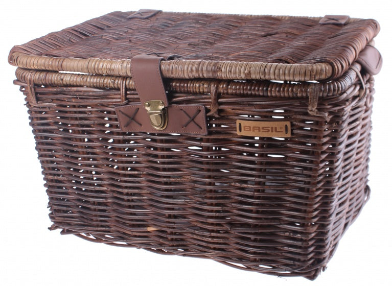 Basil Denton - panier à vélo - grand - brun