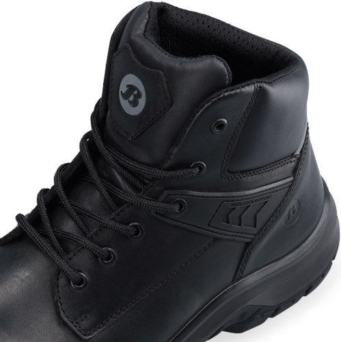 Chaussure de travail Bata pwr412 mid s3 | noir | taille 43 - 8712843714564