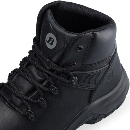 Chaussure de travail Bata pwr420 mid s3 avec protection du cou-de-pied | noir | taille 44 - 8712843715080