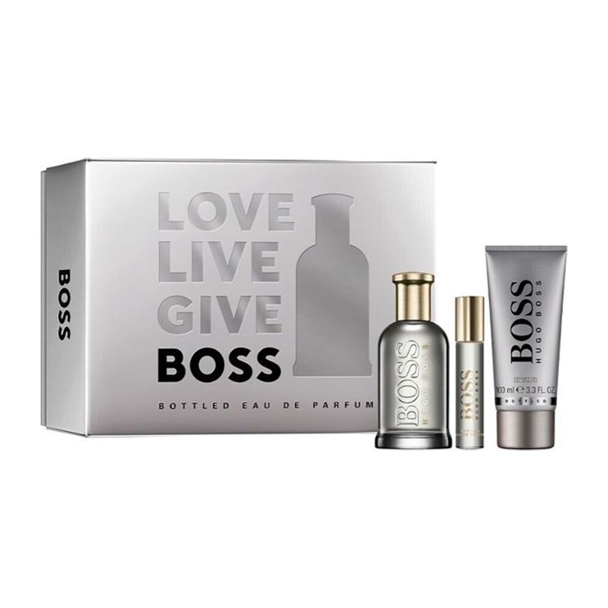 Hugo boss bottled gift set men edt 100ml