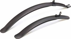 Ensemble garde-boue en plastique Sunnywheel 28 pouces hybride noir 45 mm