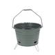 Seau pour barbecue BBQ vert ø27cm