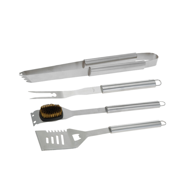 Barbecue barbecuegerei 8 x 46 x 17,7 cm en aluminium en acier inoxydable en argent 5 pièces