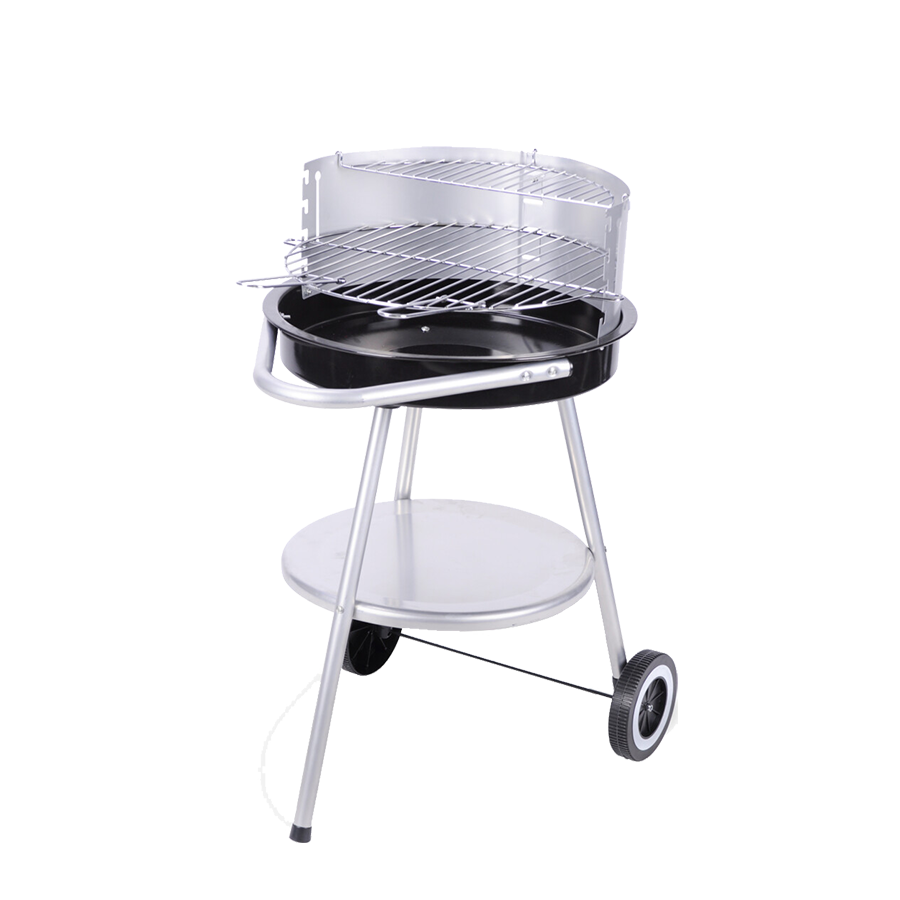 Barbecue barbecue demi-rond ø47x75cm